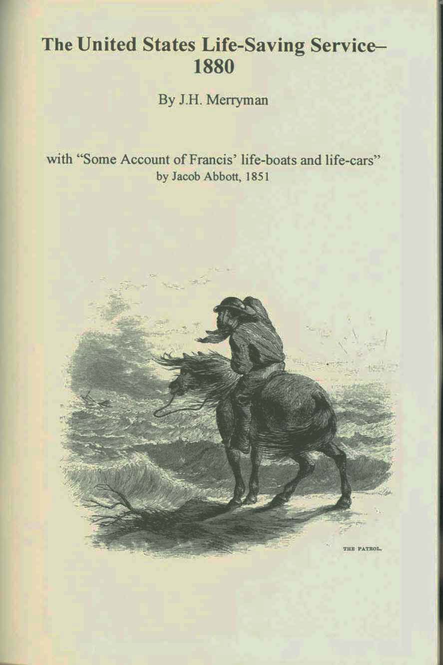 The United States Life-saving Service--1880: predecessor to today's Coast Guard--1880. vist0071a